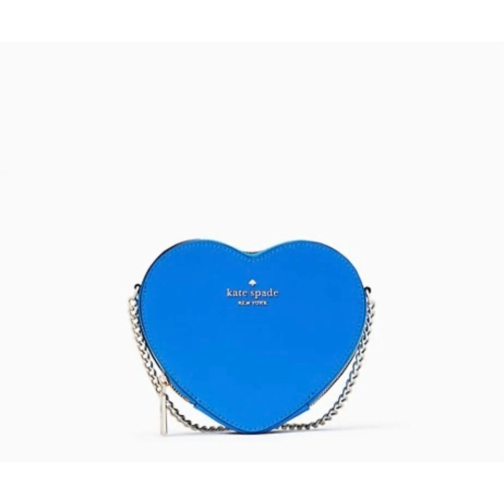 Kate Spade New York love shack mini heart crossbody bag (Summer Night)